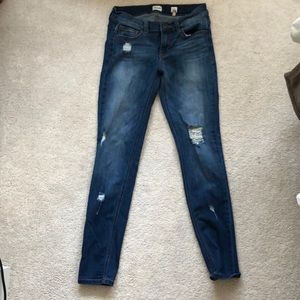 Sneak Peek distressed boyfriend jeans